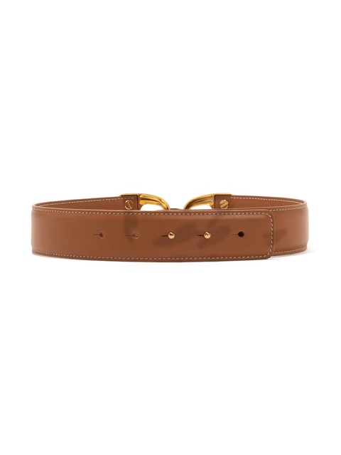 Altuzarra Horsebit leather belt - Brown - zdjęcie produktu nr 2