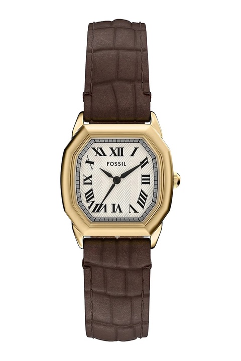 Fossil zegarek damski kolor brązowy ES5426 - zdjęcie produktu nr 1
