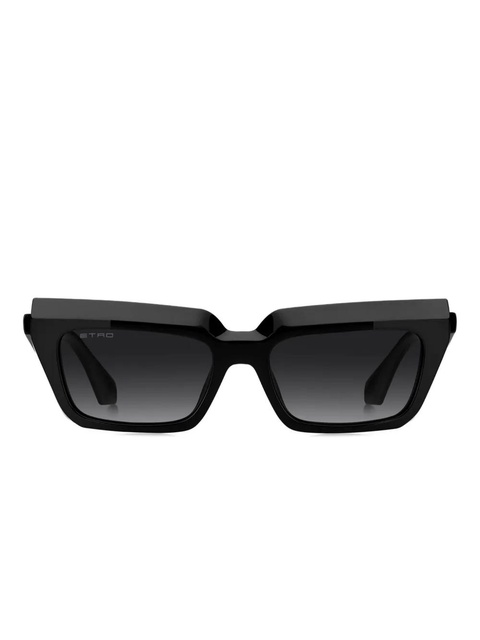 ETRO geometric-frame sunglasses - Black - zdjęcie produktu nr 1