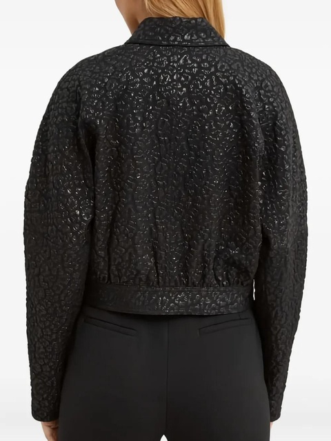 PINKO jacquard textured jacket - Black - zdjęcie produktu nr 2