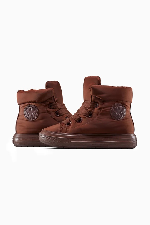 Converse śniegowce Chuck Taylor All Star Elements Boot kolor brązowy A12940C - zdjęcie produktu nr 2