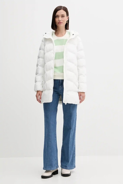 United Colors of Benetton bluza damska kolor zielony wzorzysta 3Y04D10AM - zdjęcie produktu nr 2
