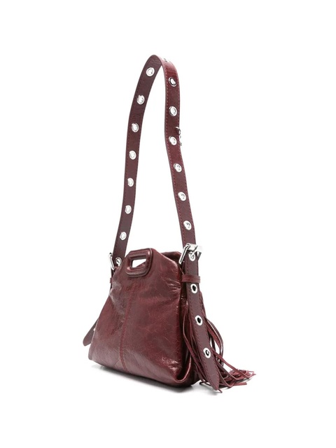 Maje mini Miss M leather shoulder bag - Red - zdjęcie produktu nr 2