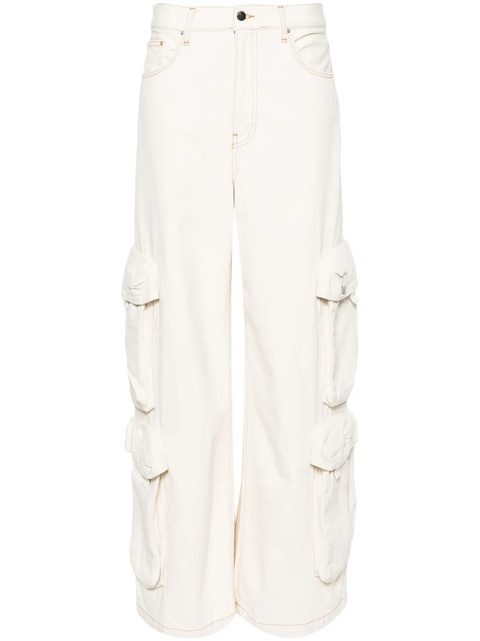 AMIRI high-waisted straight-leg jeans - Neutrals - zdjęcie produktu nr 1