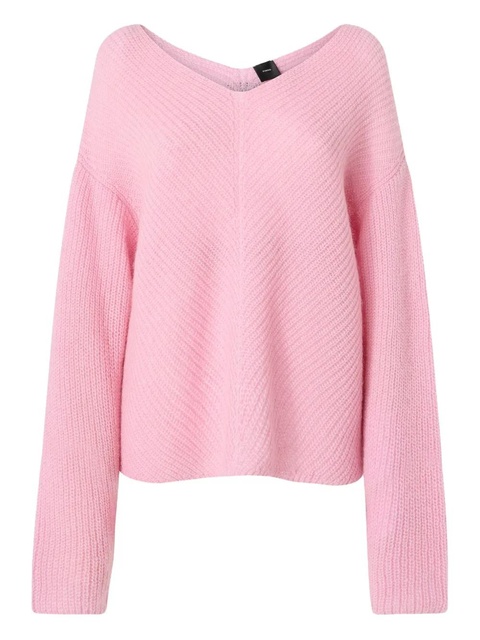 PINKO v-neck ribbed knit sweater - zdjęcie produktu nr 1