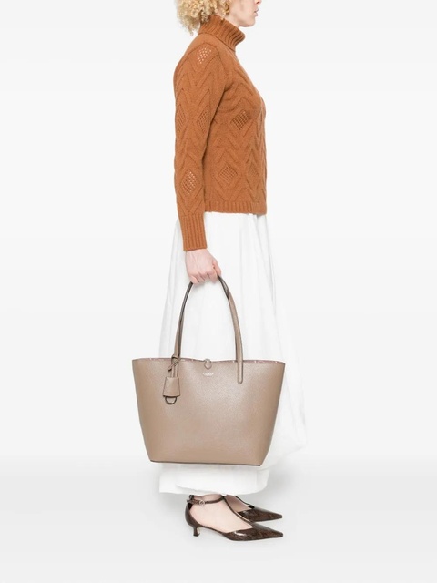 Lauren Ralph Lauren pebble-leather tote bag - Brown - zdjęcie produktu nr 2