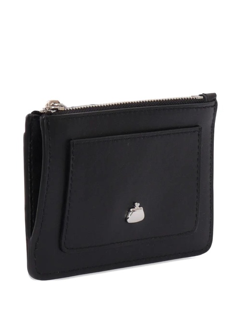 Weekend Max Mara TRAFOI leather cardholder - Black - zdjęcie produktu nr 2