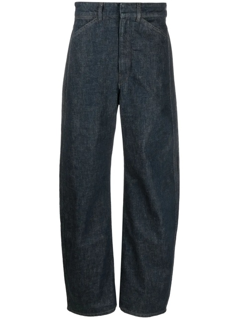 LEMAIRE seamless mid-rise wide-leg jeans - Blue - zdjęcie produktu nr 1