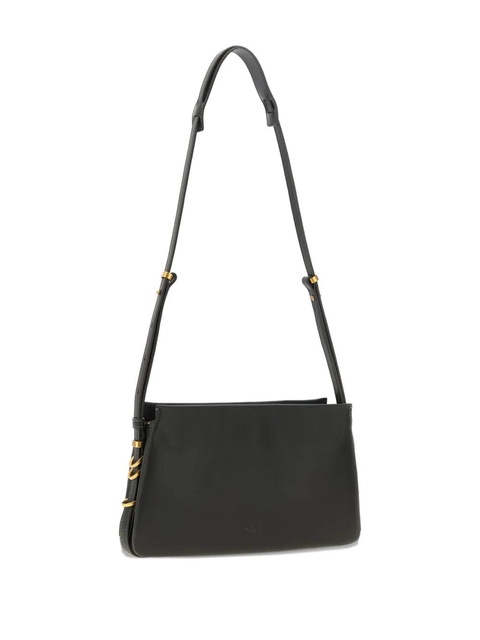 PINKO mini Triplet metal-details shoulder bag - K35Q VERDE FANGO/ANTIQUE GOLD - zdjęcie produktu nr 1