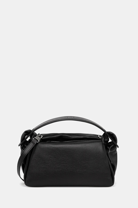 Kenzo torebka skórzana kolor czarny FE62SA818L01.99 - zdjęcie produktu nr 1