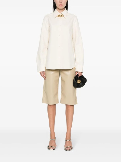 Jil Sander cotton poplin shirt - White - zdjęcie produktu nr 2