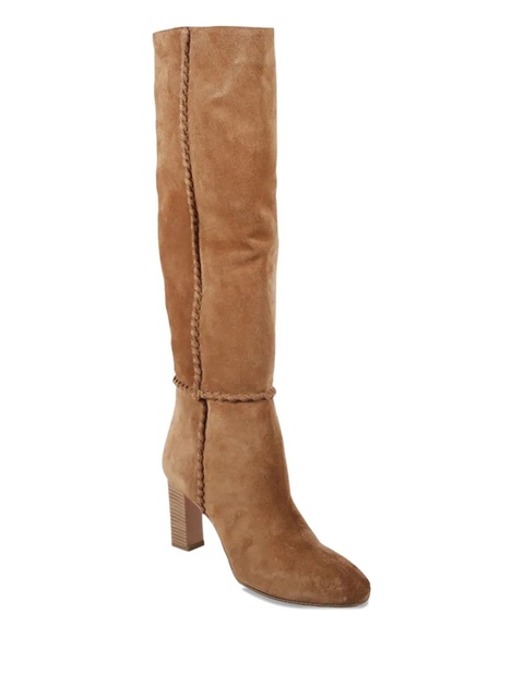 Aquazzura braided-detail boots - Brown - zdjęcie produktu nr 2