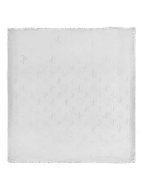 Jimmy Choo Emani scarf - White - zdjęcie produktu nr 1