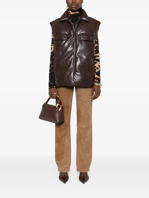 Nanushka padded pocket gillet - Brown - zdjęcie produktu nr 2