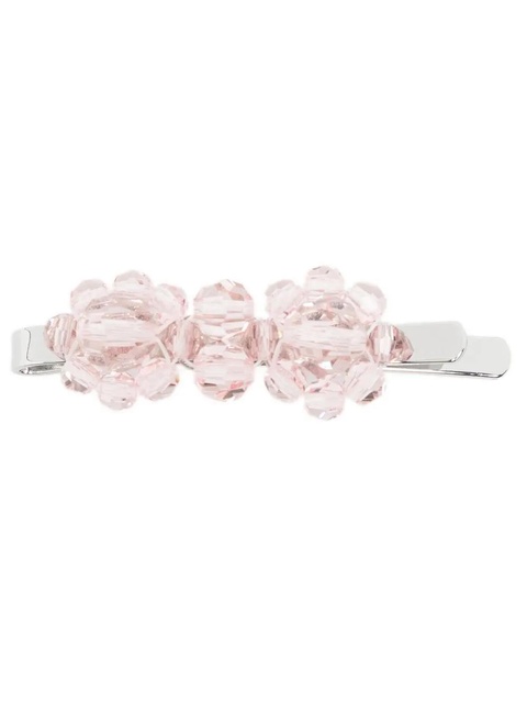 Simone Rocha crystal-embellished hairclip - Pink - zdjęcie produktu nr 1