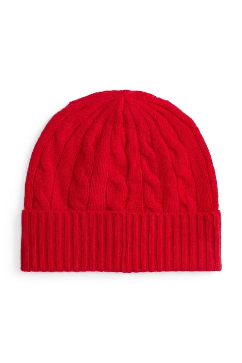 Polo Ralph Lauren czapka wełniana kolor czerwony 455981442 - zdjęcie produktu nr 2