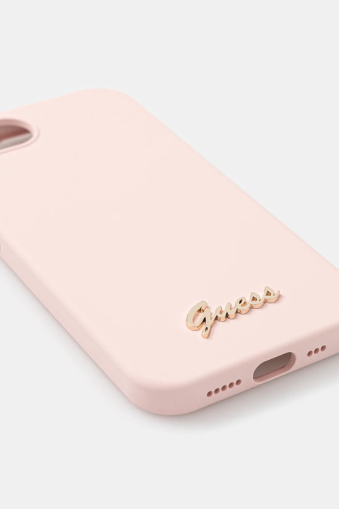 Guess etui na telefon iPhone 16e kolor różowy GUHMPSE4SMBSLP - zdjęcie produktu nr 2