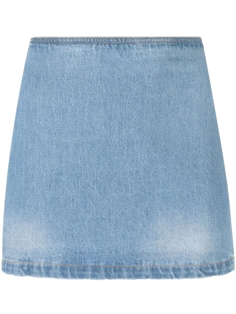 Versace Medusa denim skirt - Blue - zdjęcie produktu nr 1