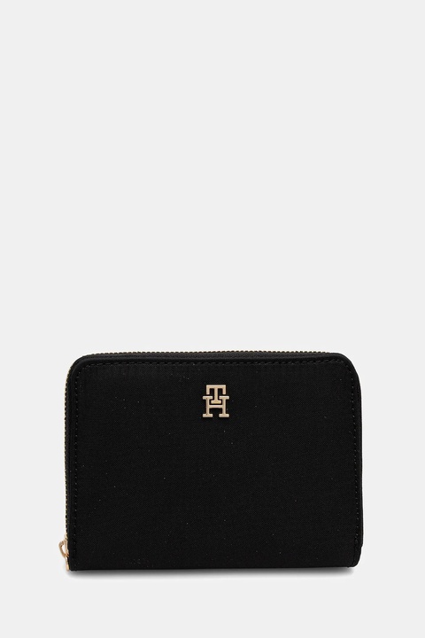 Tommy Hilfiger portfel damski kolor czarny AW0AW17741 - zdjęcie produktu nr 1