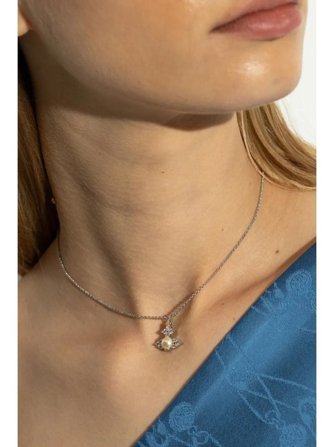 Vivienne Westwood Feodora pendant necklace - Silver - zdjęcie produktu nr 2