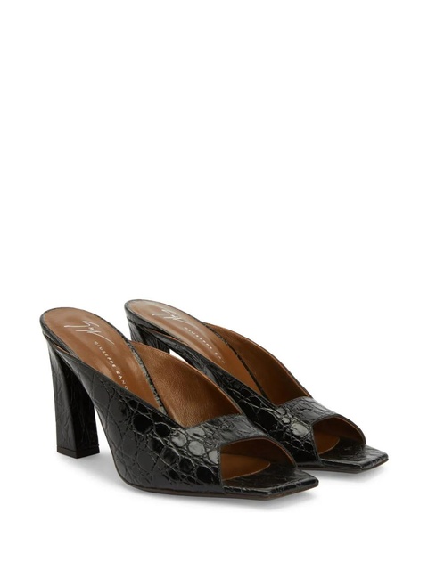 Giuseppe Zanotti 90mm GZ Mya sandals - Black - zdjęcie produktu nr 2
