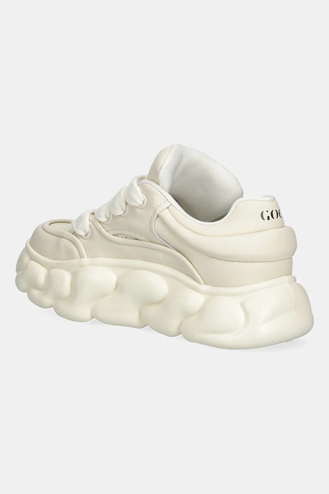 GOE sneakersy skórzane damskie kolor beżowy RR2N4043 - zdjęcie produktu nr 2