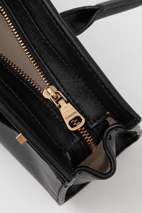 Marciano Guess torebka skórzana kolor czarny 5BGZ22 7415A - zdjęcie produktu nr 1