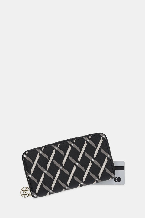 Armani Exchange portfel damski kolor czarny XW000359 AF17155 - zdjęcie produktu nr 2