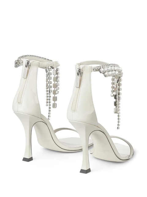 Jimmy Choo 100mm Verity sandals - White - zdjęcie produktu nr 2