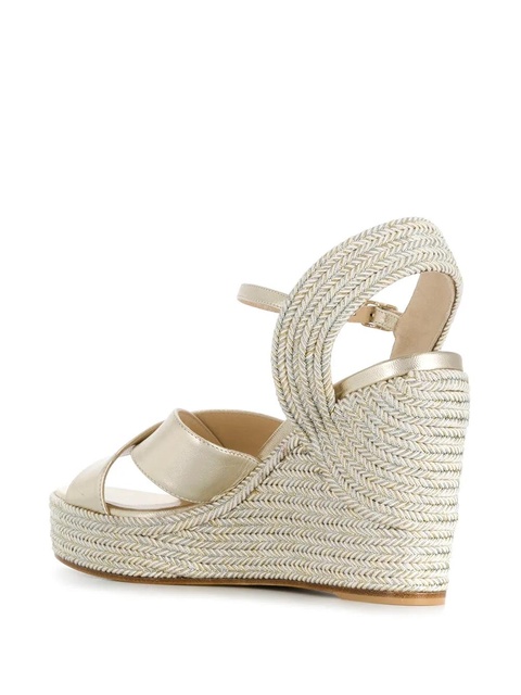 Jimmy Choo Dellena 100mm espadrilles - Gold - zdjęcie produktu nr 2