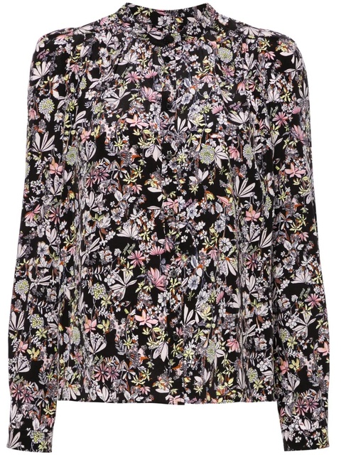 Zadig&Voltaire Tchin Kaya floral-print blouse - Black - zdjęcie produktu nr 1