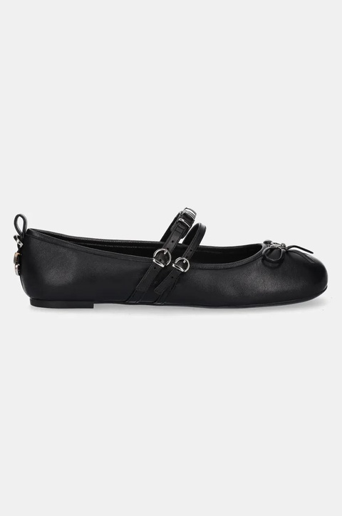 Pinko baleriny skórzane Gioia kolor czarny SD0297 P003 Z99 - zdjęcie produktu nr 2
