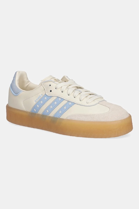 adidas Originals sneakersy skórzane Sambae W damskie kolor beżowy JS3957 - zdjęcie produktu nr 1