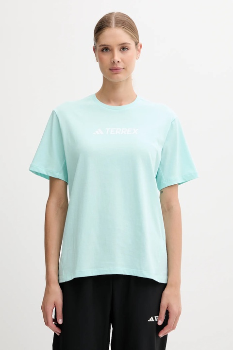 adidas TERREX t-shirt sportowy damski kolor turkusowy JM2816 - zdjęcie produktu nr 1