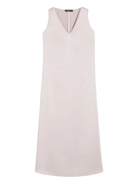 Weekend Max Mara OTTELIA V-neck midi dress - Pink - zdjęcie produktu nr 1