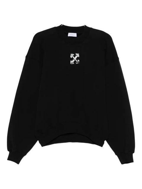 Off-White logo-print sweatshirt - Black - zdjęcie produktu nr 1