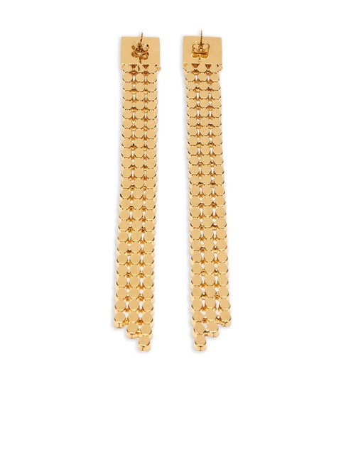 Blumarine crystal-embellished earrings - Gold - zdjęcie produktu nr 2