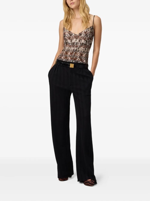 Missoni crochet-embellishment top - Neutrals - zdjęcie produktu nr 1