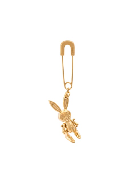 AMBUSH bunny safety pin earring - Gold - zdjęcie produktu nr 1