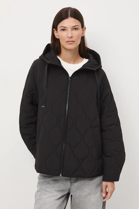 Medicine kurtka damska kolor czarny przejściowa oversize - zdjęcie produktu nr 2