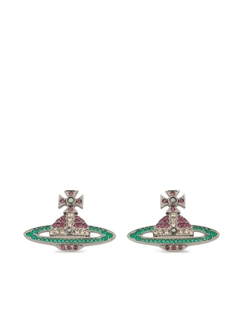 Vivienne Westwood Kika orb-design earrings - Silver - zdjęcie produktu nr 1