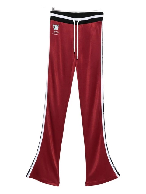 Off-White logo-detailing striped track pants - Red - zdjęcie produktu nr 2