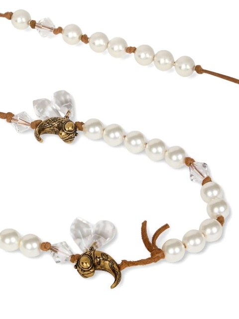 ETRO pearl-paisley bee necklace - Gold - zdjęcie produktu nr 2