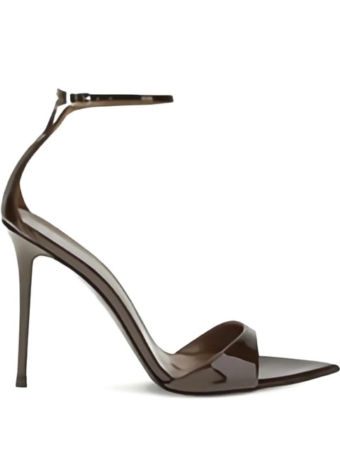 Giuseppe Zanotti 105mm pointed-toe ankle-strap sandals - Brown - zdjęcie produktu nr 1