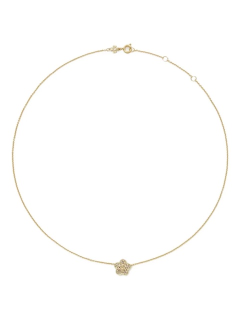 Tory Burch Forget Me Not pavé pendant necklace - Gold - zdjęcie produktu nr 1