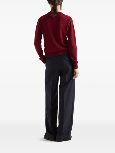 Prada button-down cashmere cardigan - Red - zdjęcie produktu nr 2