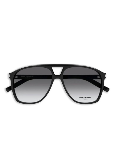 Saint Laurent Eyewear square-frame sunglasses - Black - zdjęcie produktu nr 1