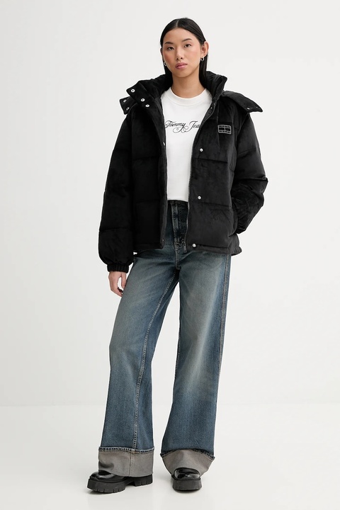 Tommy Jeans bluza bawełniana damska kolor biały z nadrukiem DW0DW21922 - zdjęcie produktu nr 2