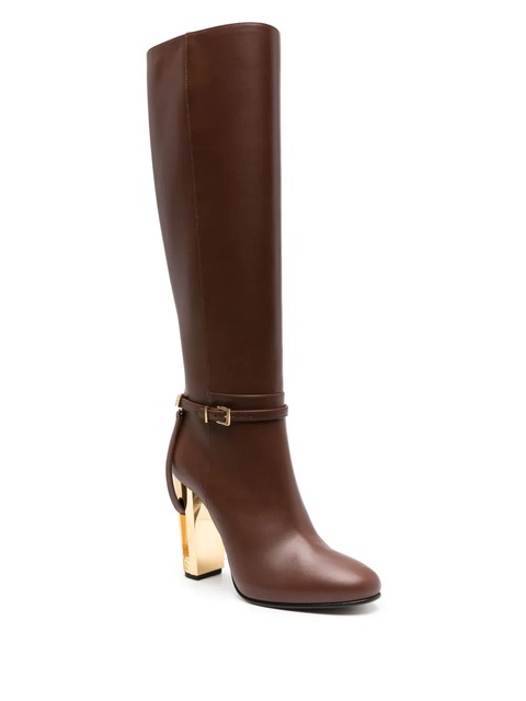 FENDI 105mm Delfina boots - Brown - zdjęcie produktu nr 2