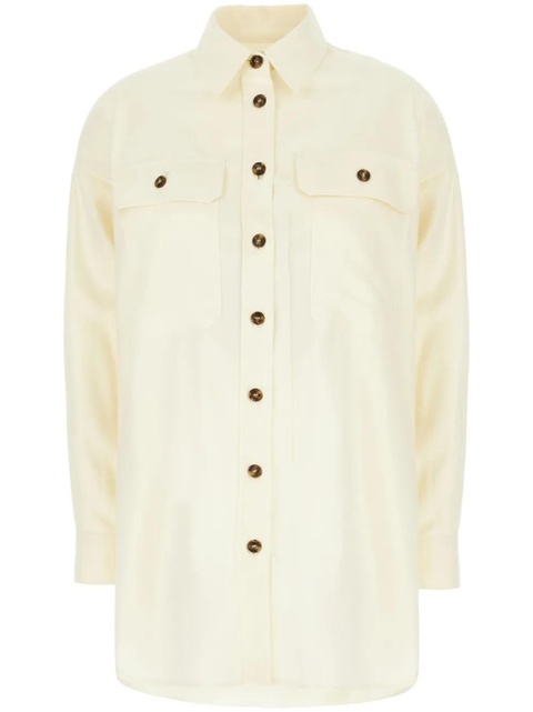Weekend Max Mara patch-pocket shirt - White - zdjęcie produktu nr 1